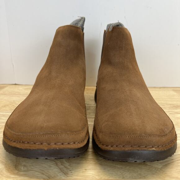 Chaco Paonia Cinnamon Brown Suede Chelsea Boots Shoes Men’s Size 12 main image 7